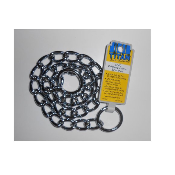 NWT Titan Heavy 22 Inch Dog Choker Collar - Picture 2 of 5